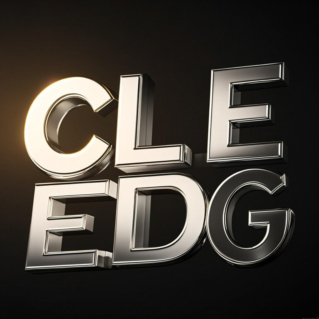 Gilded Type — chrome lettering system